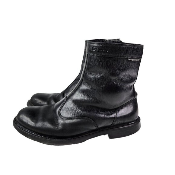 TCX  WP Motorcycle Boots Zip Up Ankle Men's USA Size 12 Black Waterproof‎ 10 - Picture 3 of 16